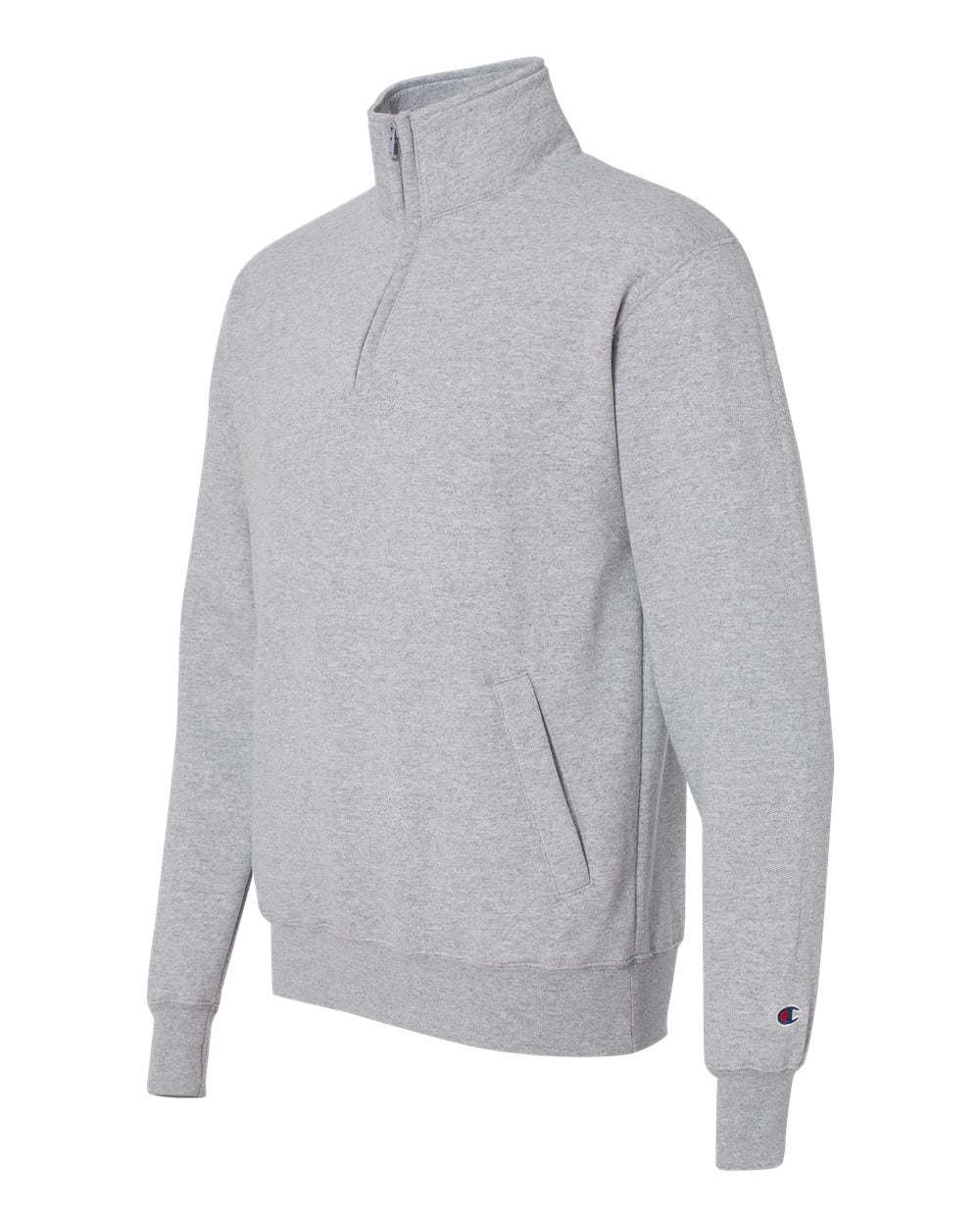 white champion quarter zip