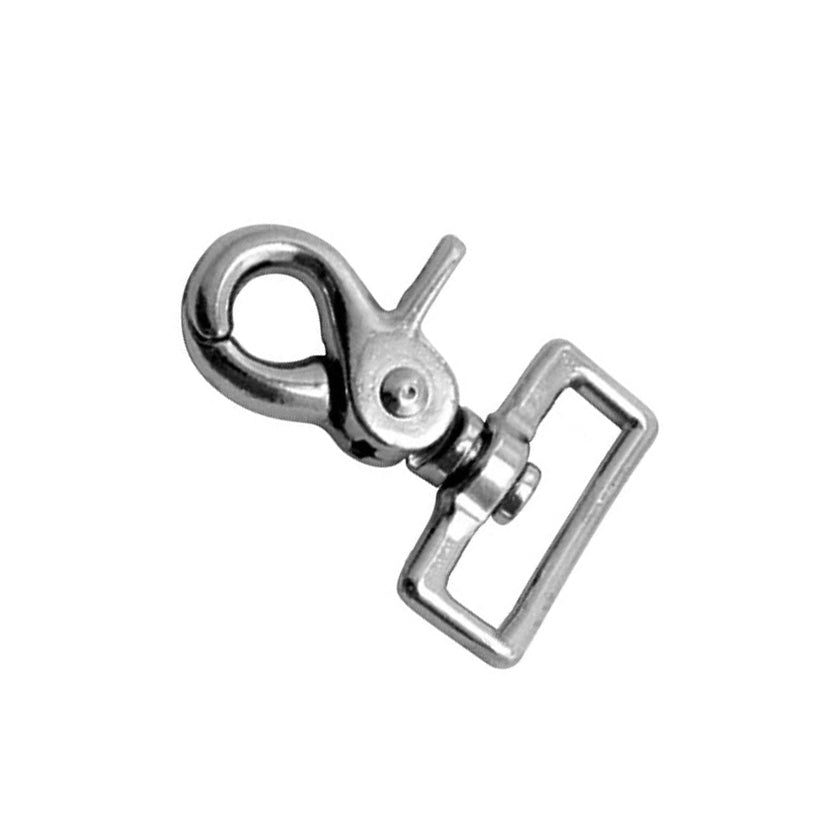 Scissor Swivel Snap Nickel-Plated, 3/4 Square Eye – Smart Horse Gear