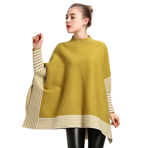 Poncho femme, tendance automnale