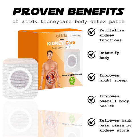 ATTDX KidneyCare Body Detox Patch
