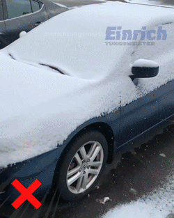 RICPIND Gefrierschutzschild Thermoschmelze Schnee-Entferner