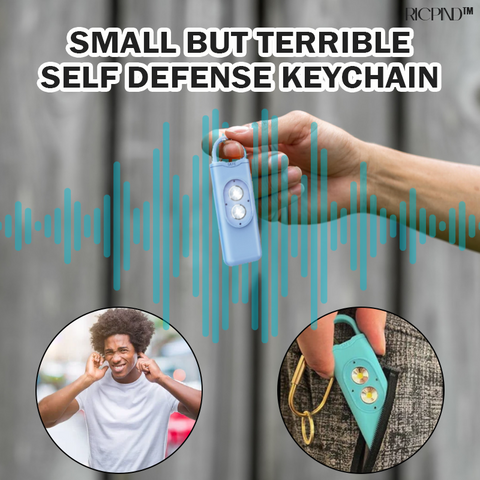 RICPIND 130dB Loud Self-Defense Alarm Keychain
