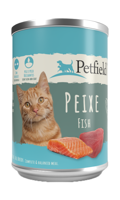Petfield Pedaços para Gato de Atum e Salmão 410g