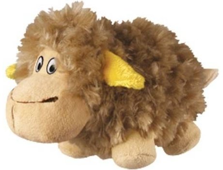 Kong Cruncheez Barnyard Sheep L - Brinquedo Peluche para Cão