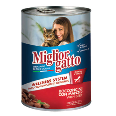 Miglior Gato 405g - Comida Húmida em Lata para Gato