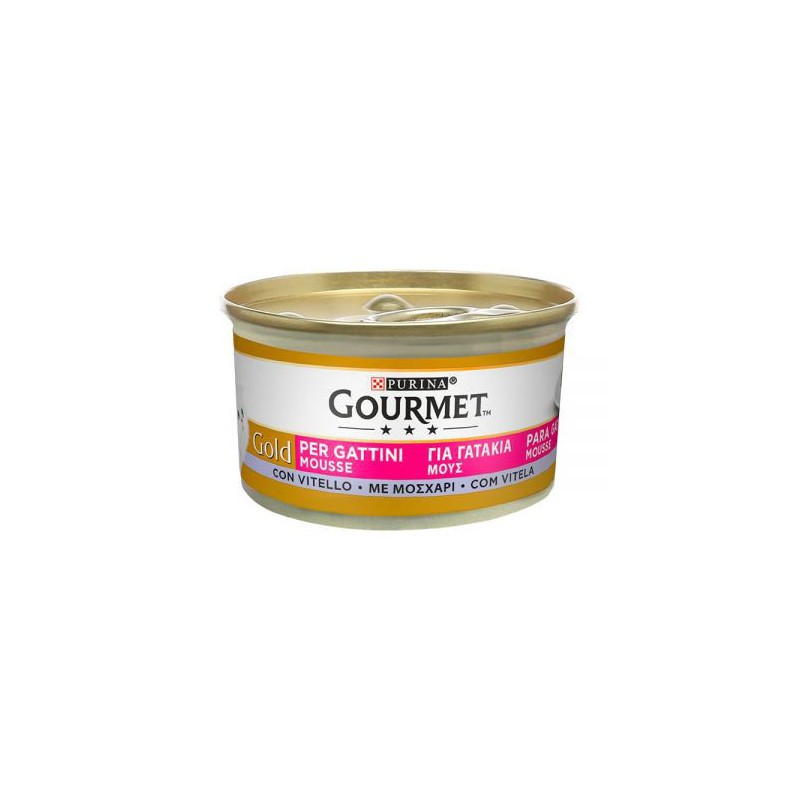 Gourmet Gold Kitten 85g - Comida Húmida em Lata para Gato