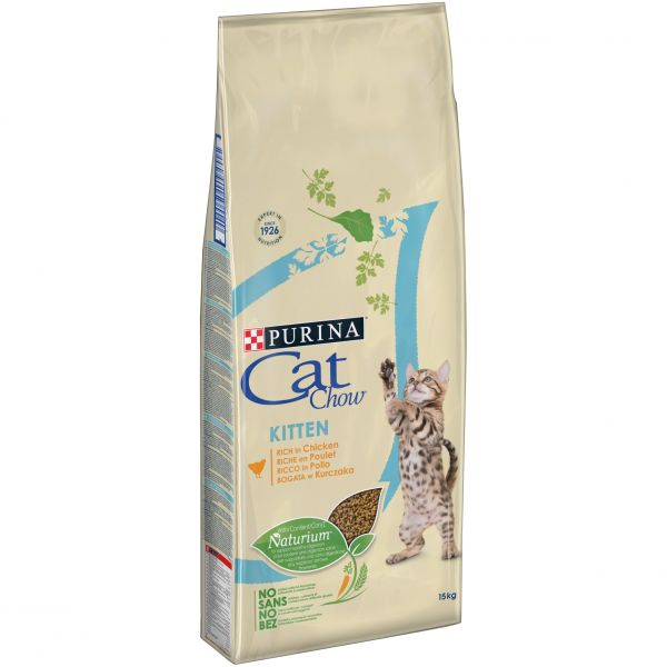 Cat Chow Kitten 15Kg - Ração Seca para Gatinho