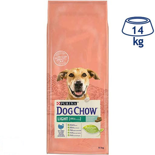 Dog Chow Light Peru 14Kg - Ração Seca para perda de peso de Cão