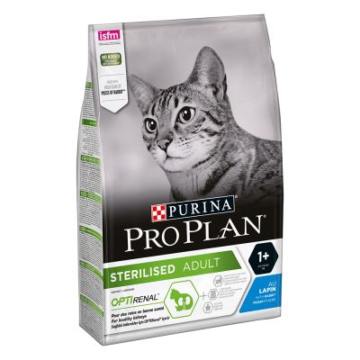 Pro Plan Sterilised Coelho 3kg - Ração Seca para Gato Esterilizado