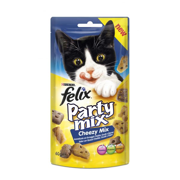 Felix Party Mix 60g - Snack para Gato