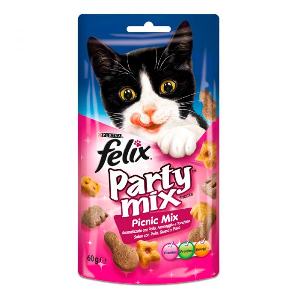 Felix Party Mix 60g - Snack para Gato