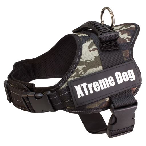 Arnes Extreme Dog Camuflado - Peitoral de Cão
