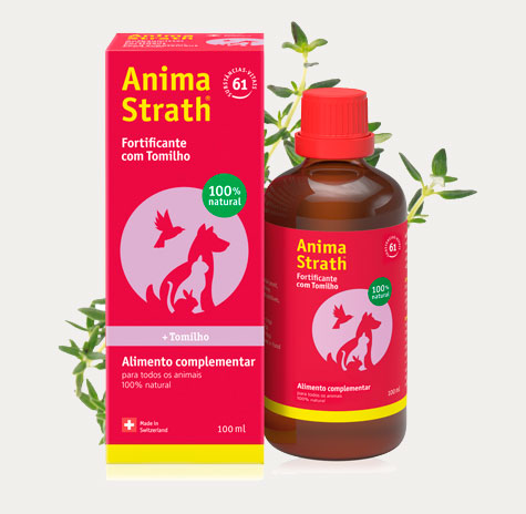 Anima-Strath Tomilho 100ml - Suplemento para Animais de Estimação