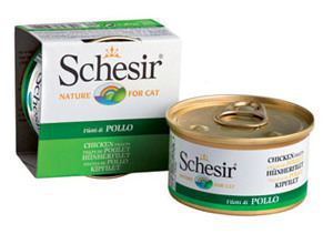 Schesir Cat Frango Jelly 85g - Comida Húmida em Lata para Gato