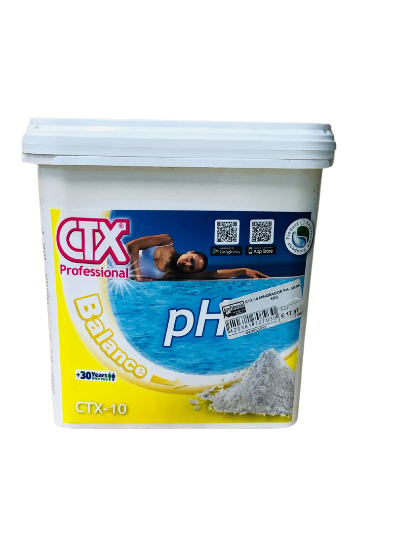 CTX-10 MINORADOR PH- GRAN 8KG - PARA PISCINAS