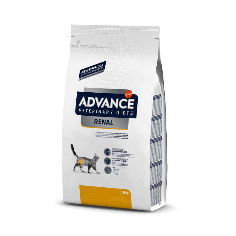 Advance Vet Renal Cat 1.5Kg - Ração Seca para Gatos com Problemas Renais