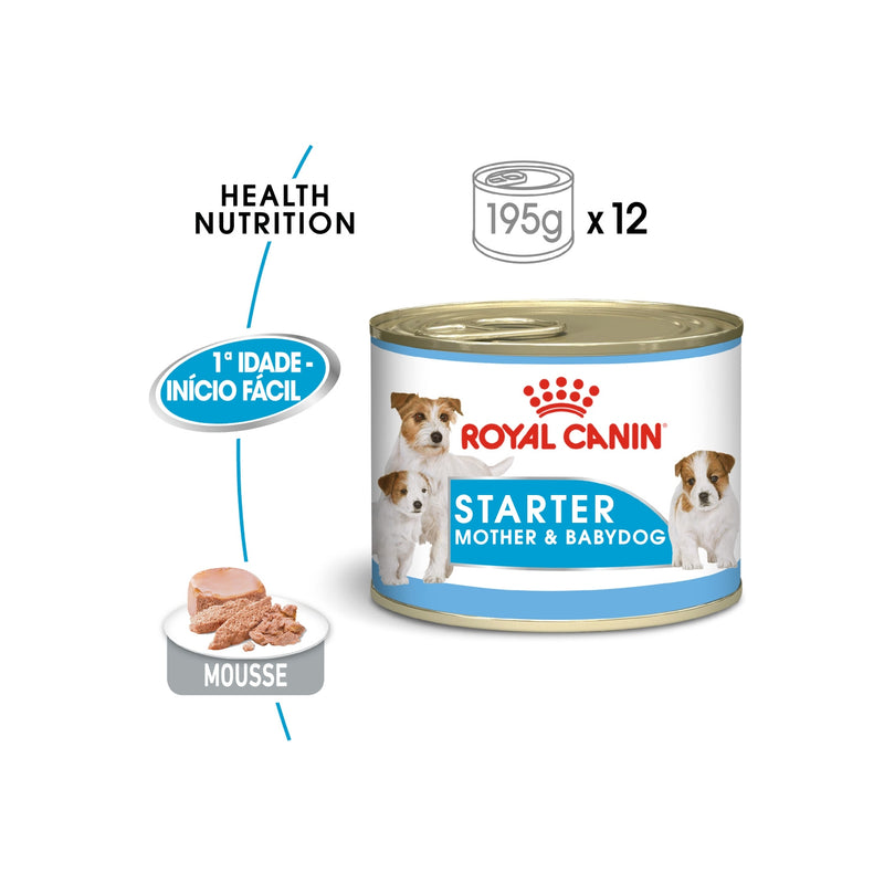 Royal Canin Starter Mother/Babydog - Comida Húmida em Lata para Cão