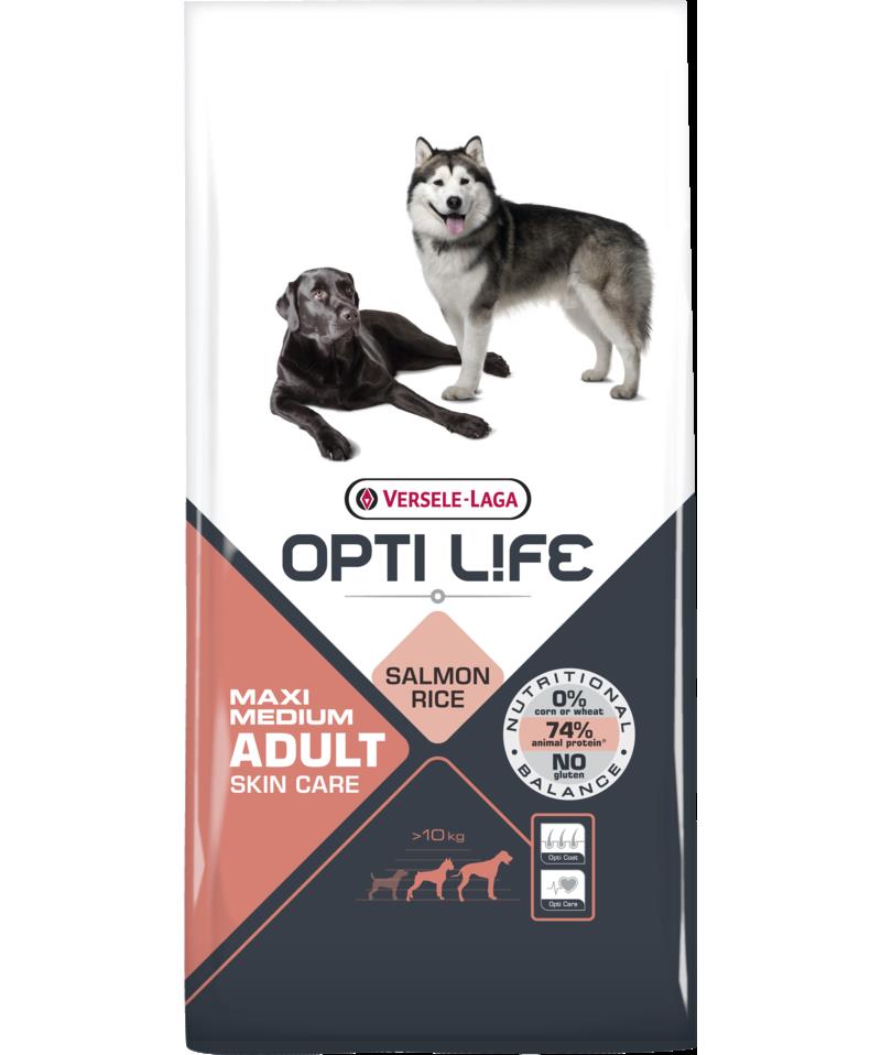 Opti-Life Sensitive 12.5Kg - Ração Seca para Cão de Salmão