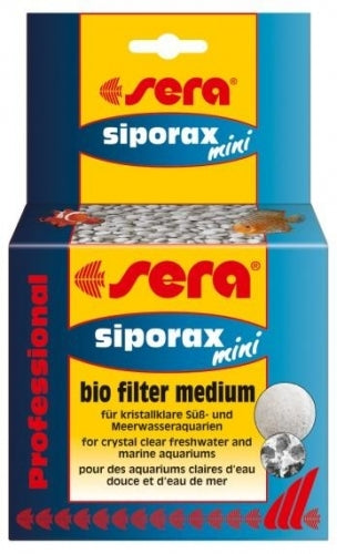 SERA Siporax Mini 130g - Manutenção Filtros dos Aquarios
