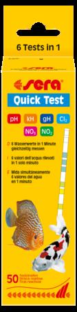 SERA Quick Test (50 unidades) - Manutenção Agua dos Aquarios