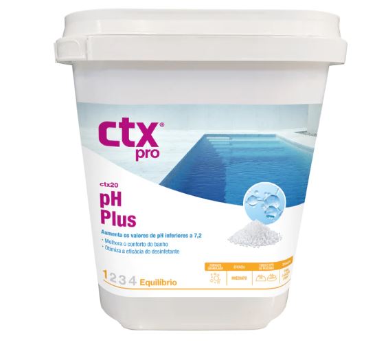 CTX-20 INCREMENTADOR PH+ GRAN 6KG - PARA PISCINAS