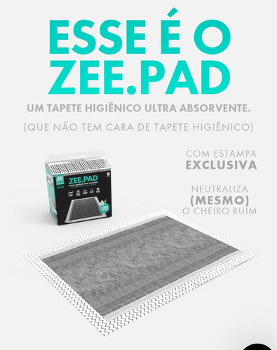 ZeeDog Pads Black 30uni - Resguardos de Cão