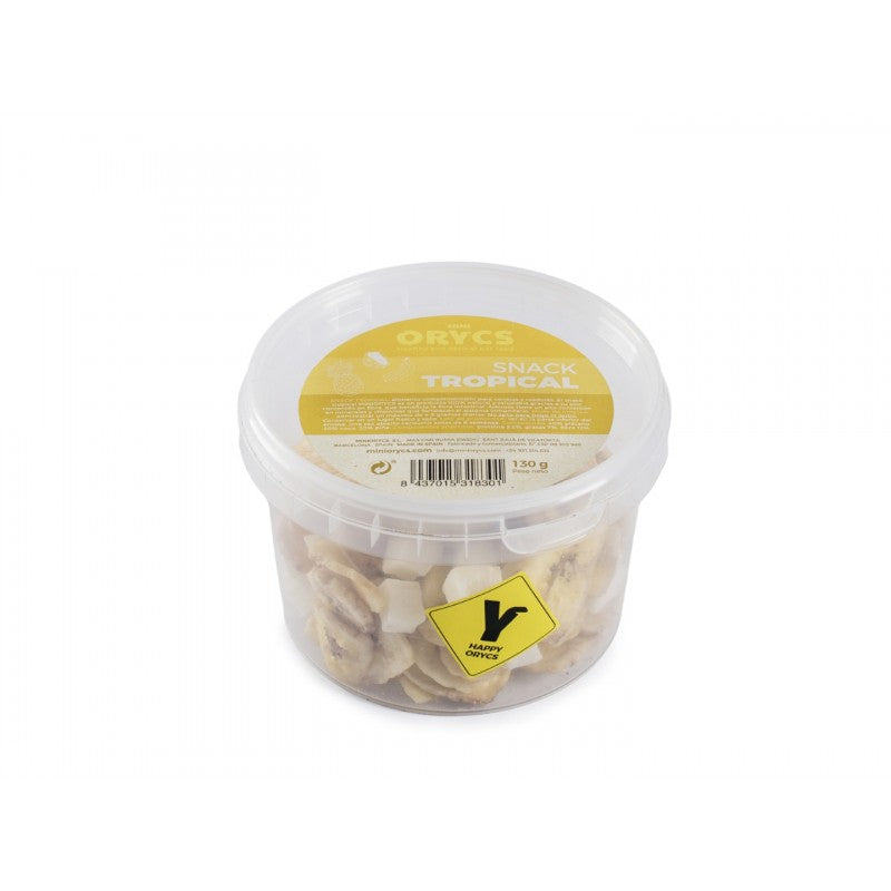 Mini Orycs Snack Topical 130g - Snack para Roedores