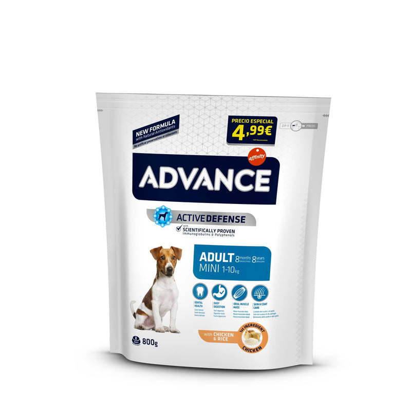 Advance Mini Adult - Ração Seca para Cães de Porte Pequeno
