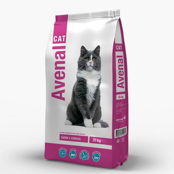 Avenal Gato Carne - Ração Seca para Gato