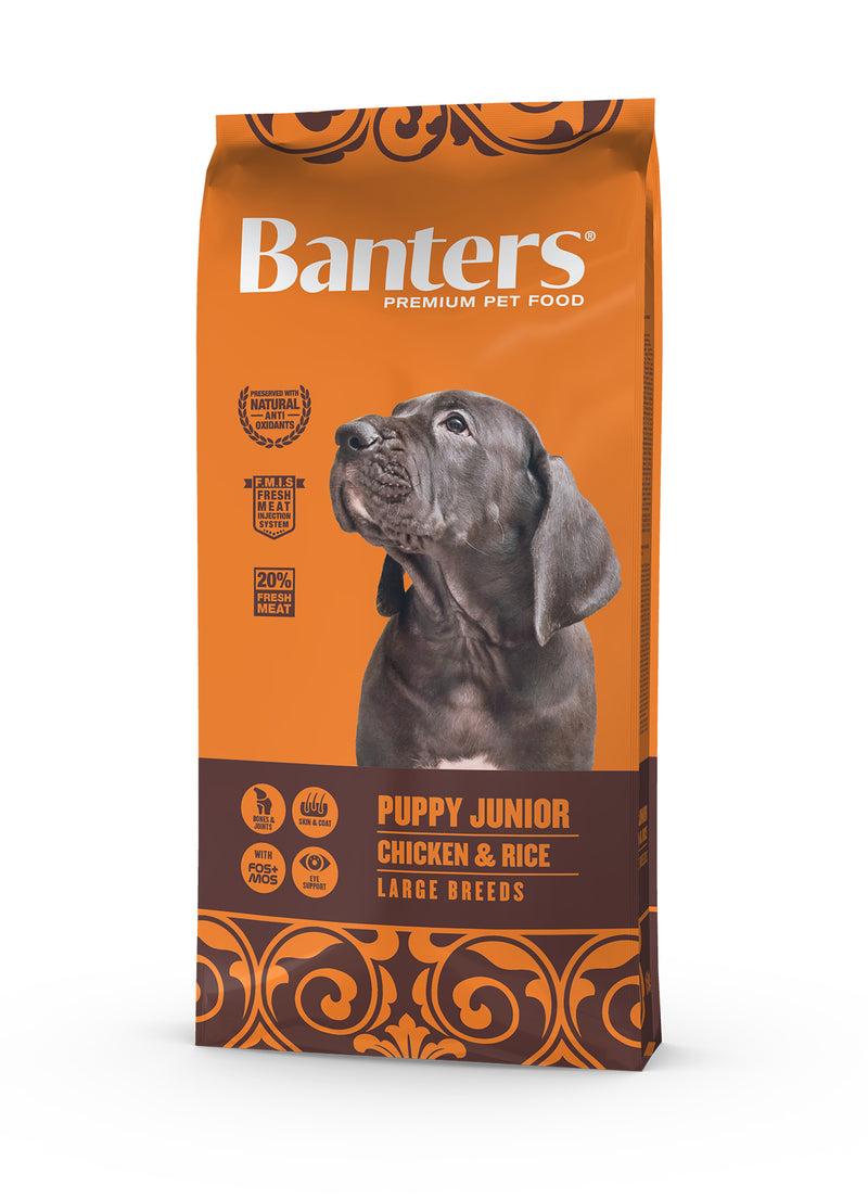 Banters Puppy Large Breed - Ração Seca para Cachorro de Porte Grande