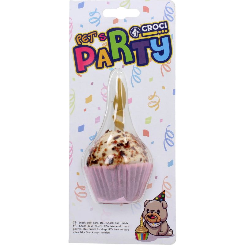 Snack Party Cupcake 65g para Cão vegetal