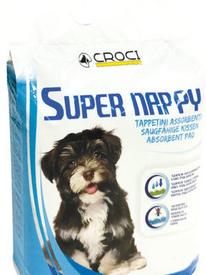 Gills Super Nappy 60x60 10uni - Resguardos para Cão