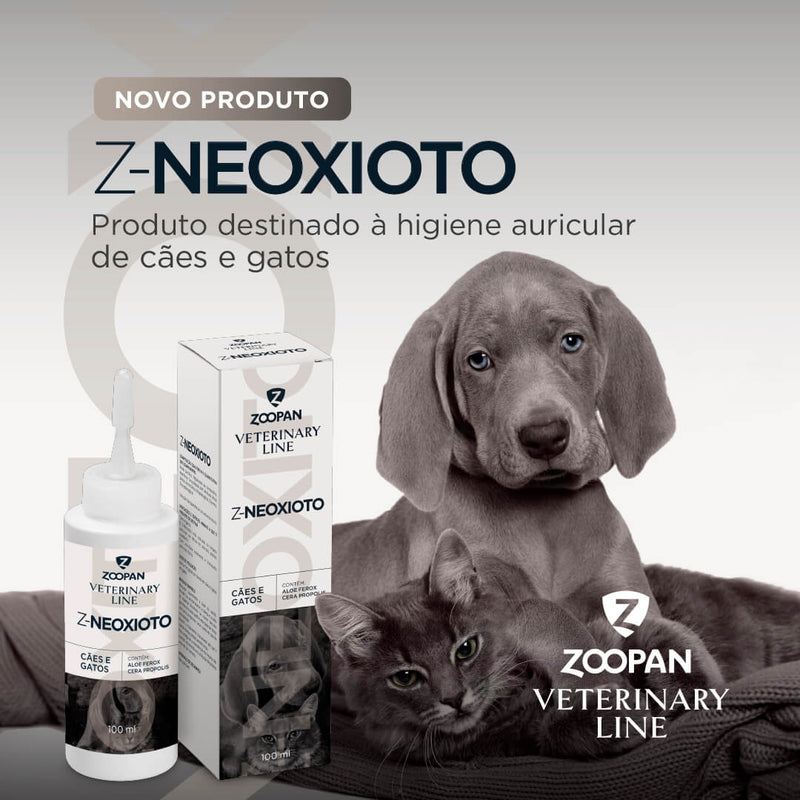 Z-Neoxioto Cao/Gato 100ml - Limpeza dos Ouvidos