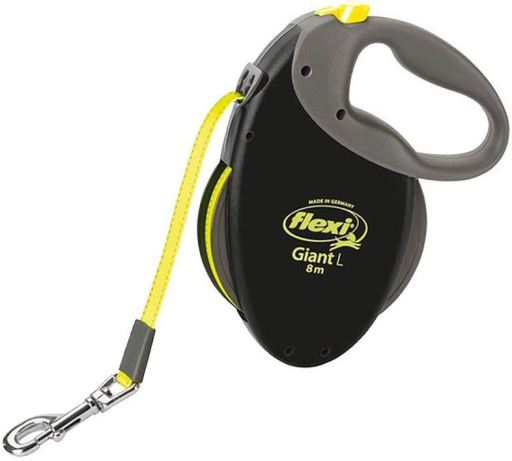 FLEXI Giant Neon L Fita 8m - Trela extensível para Cão