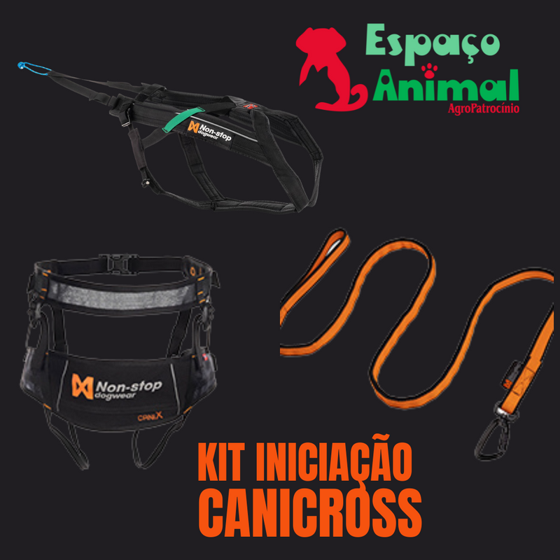 NON-STOP Kit Iniciação Canicross - CaniX - Kit de Canicross