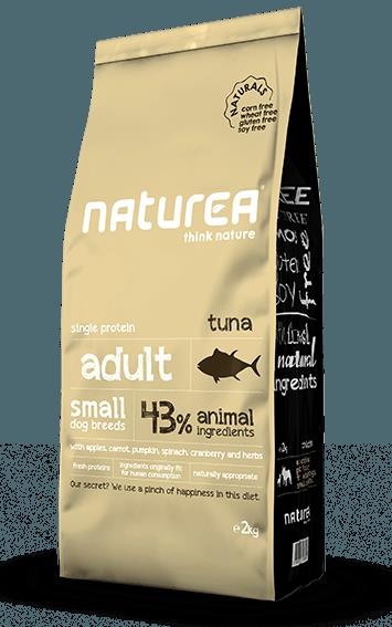 Naturea Naturals Small Adult Tuna 2Kg - Ração Seca para Cão de Porte Pequeno