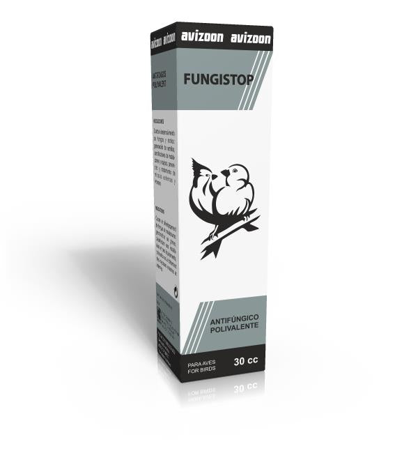 Fungistop 30ml - Anticético Polivalente para Pássaros