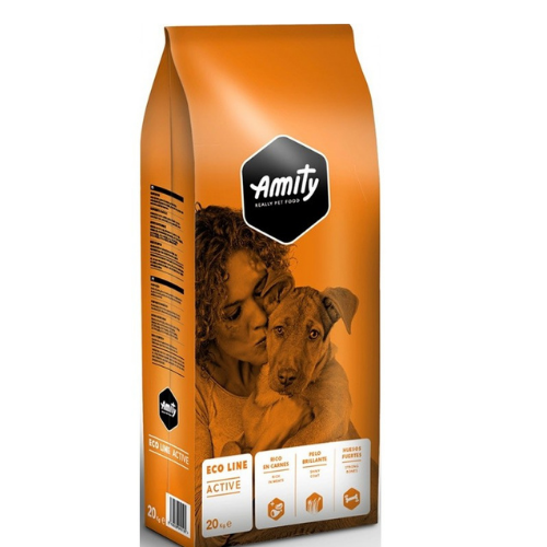 AMITY ECO LINE Active 20Kg - Ração Seca para Cão