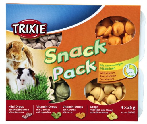 Snack Pack para Roedores 4x35g