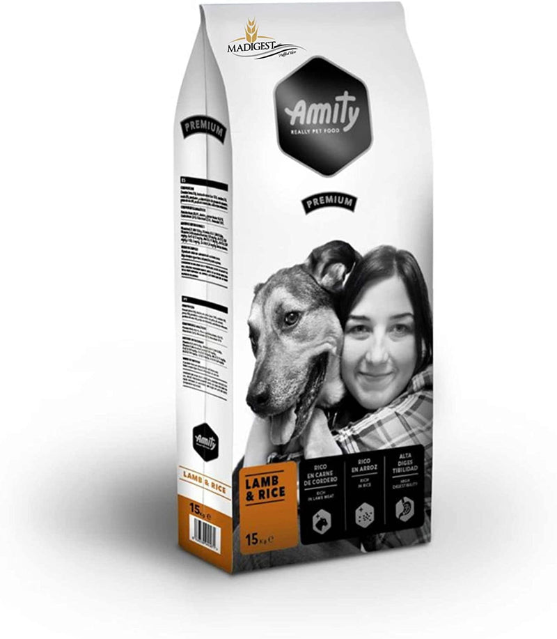 AMITY Premium Borrego 15Kg - Ração Seca para Cão