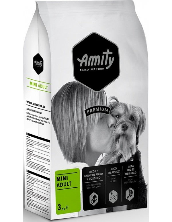 AMITY Premium Mini 3Kg - Ração Seca para Cão de Porte Pequeno