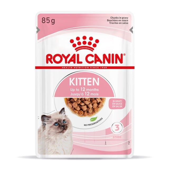 Royal Canin Kitten 85g Comida Húmida em Saqueta para Gato Bébe