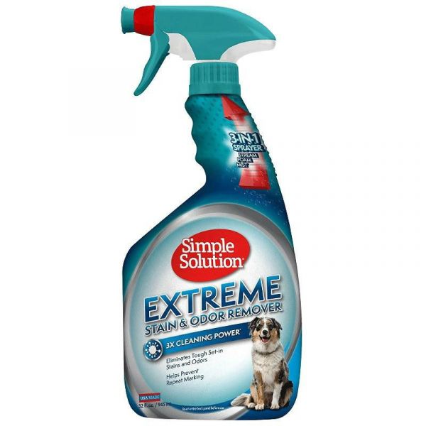 Extreme Stain and Odour Remover 945ml - Para eliminar manchas e odor de Urina e Fezes de Cão