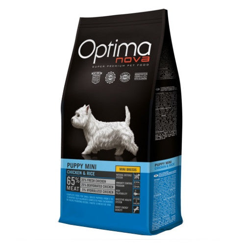 Optima Nova Puppy Mini 2kg - Ração Seca de Frango para Cachorro de Porte Pequeno