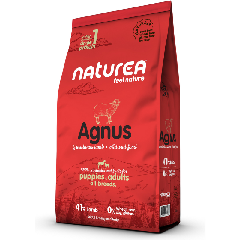 Naturea Naturals Adult Borrego - Ração Seca para Cão