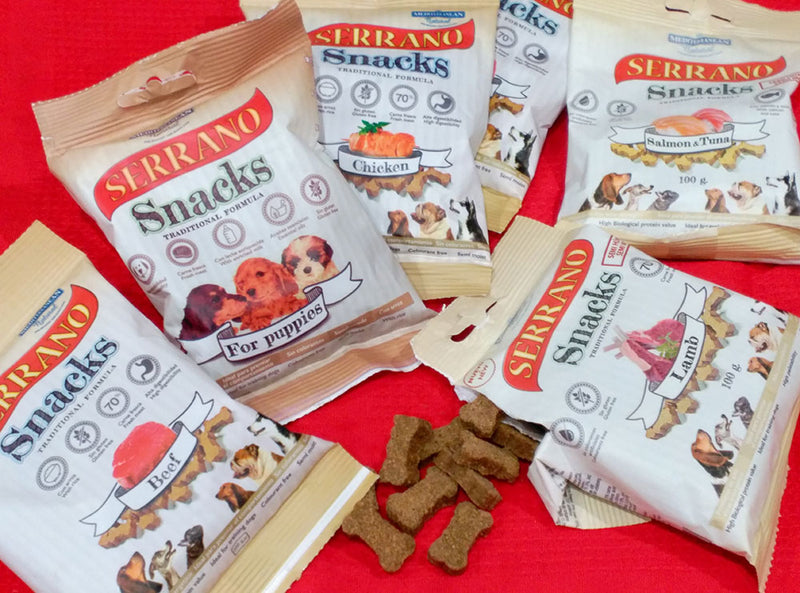 Serrano Snacks 100g - Snack para Cão Grain Free