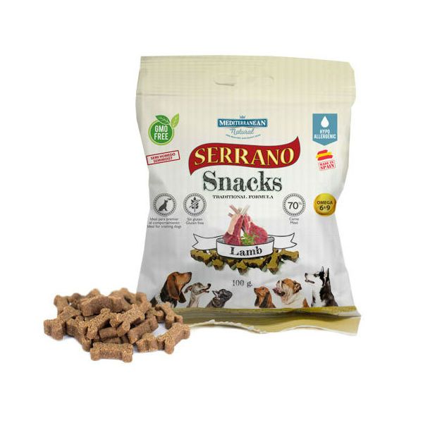 Serrano Snacks 100g - Snack para Cão Grain Free