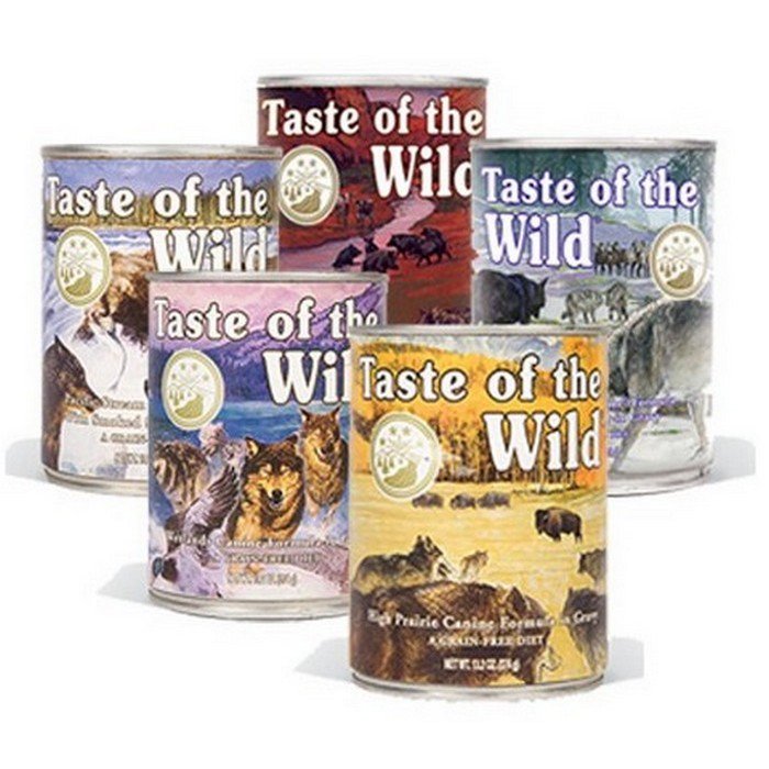 Taste Of Wild Lata 390g - Comida Húmida Grain Free para Cão