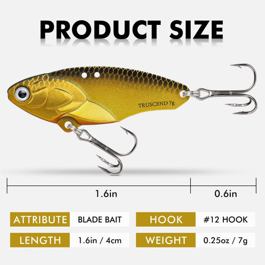 TRUSCEND Topwater Fishing Lures with BKK Hooks, Vietnam