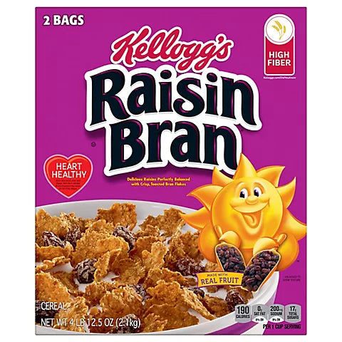 Kellogg's Raisin Bran 4LB-12.5oz